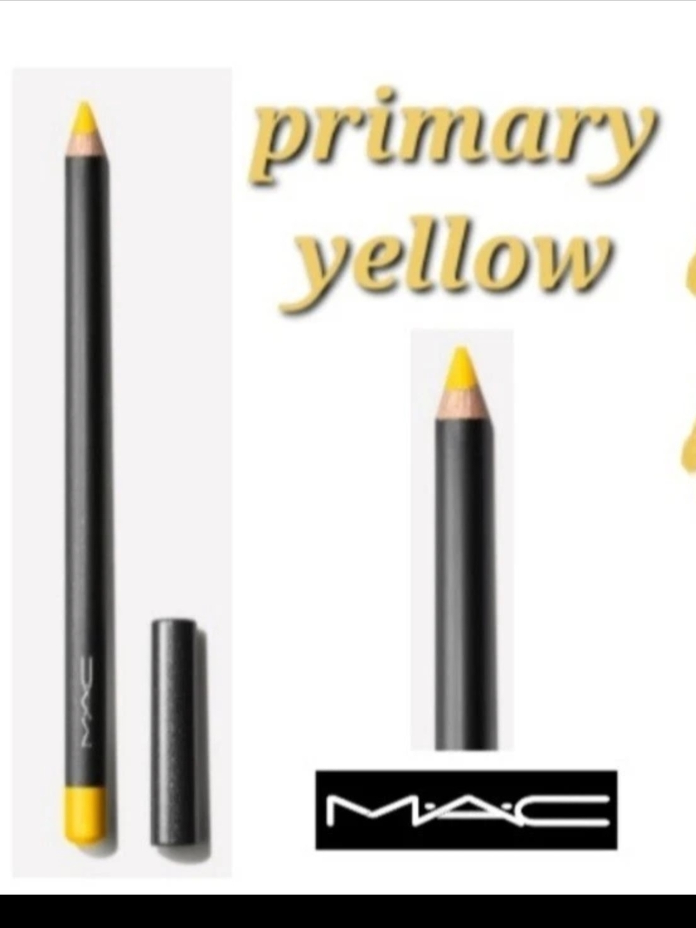 MAC Cosmetic Chromagraphic Pencil In Primary Yellow NWOB